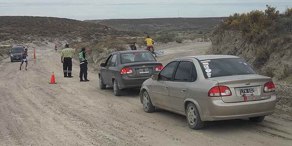 Una postal de las tantas surgidas en el marco de los controles diagramados en toda la provincia.