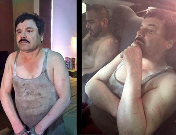 El Chapo estuvo prófugo durante seis meses. Ayer lo recapturaron.