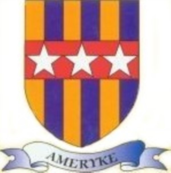 El escudo de armas de Ameryke, EE.UU. se habría inspirado para crear su bandera.