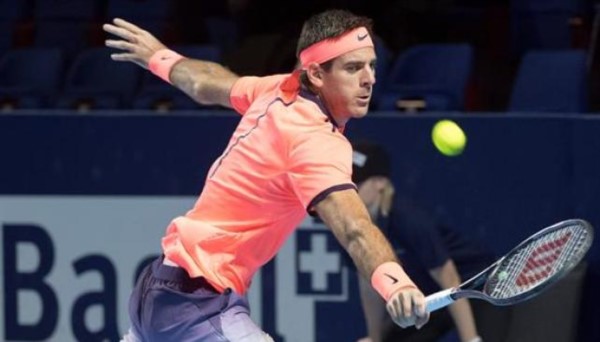 "Delpo" chocará con Nishikori en cuartos de final de Basilea-
