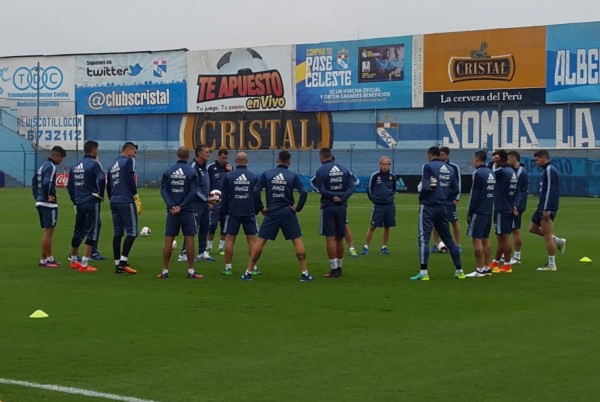 La Selección argentina, con plantel casi completo en Perú.