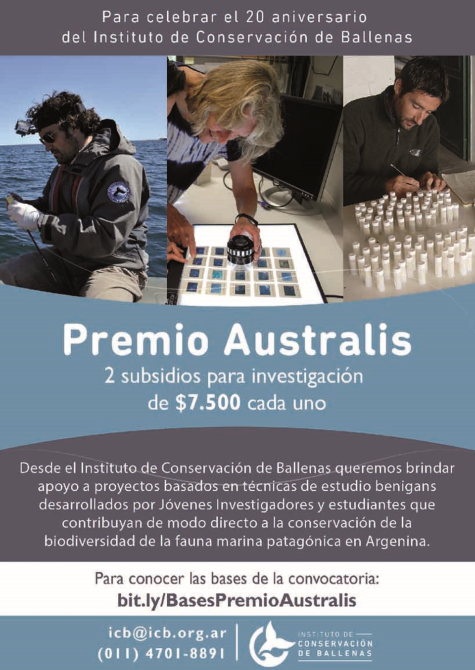 El premio está dirigido a estudiantes de Ciencias Biológicas.