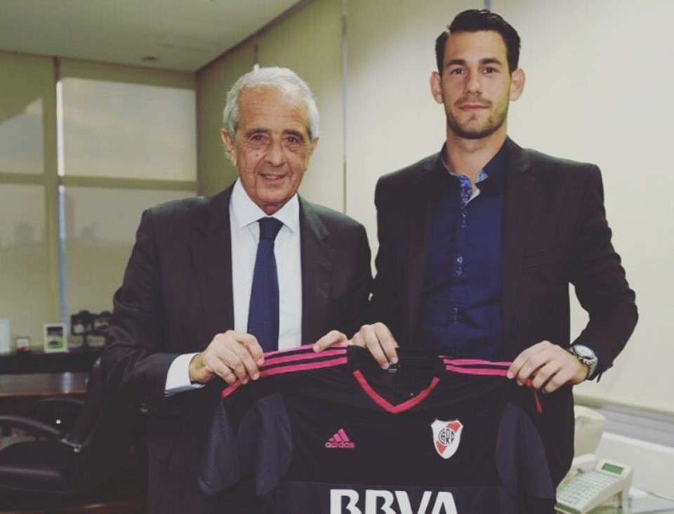 Augusto Batalla renovó su contrato con River hasta junio de 2019.