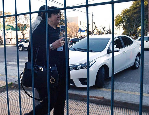 Defensa. Tras su condena, la diputada dijo que no está en el “circo”. 