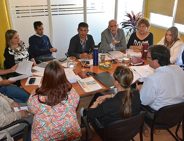 Debate. Los funcionarios trelewenses no quieren ninguna sorpresa.