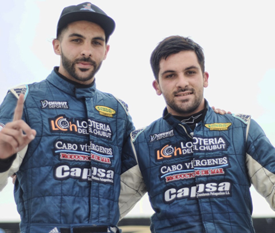 Inolvidable tarde de los hermanos Valle, ambos ganaron las series.