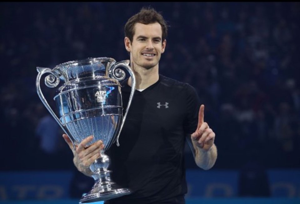 Murray ganó el Masters y se afianzó en el número uno mundial.
