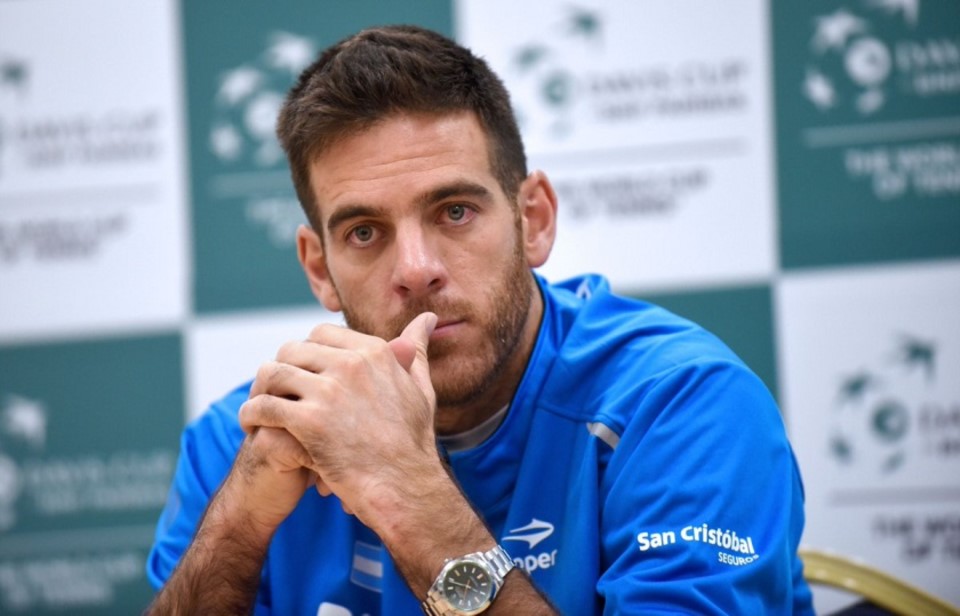 Del Potro le comunicó hoy al capitán Daniel Orsanic que no jugará el repechaje.
