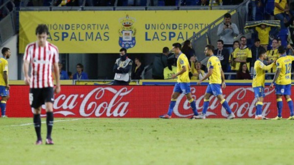 Después de 13 fechas, Las Palmas marcha en el décimo lugar, con 19 puntos, apenas uno menos que el Athletic.