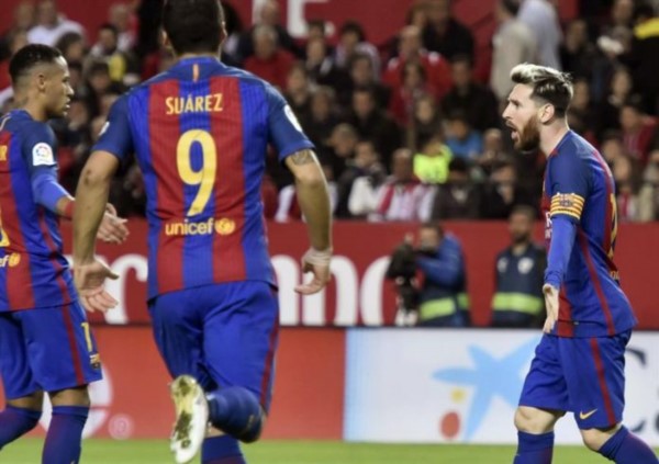 Messi alcanza los 500 goles con la camiseta azulgrana.