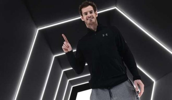 Murray celebró en la oficialización del nuevo número 1 del ranking ATP.