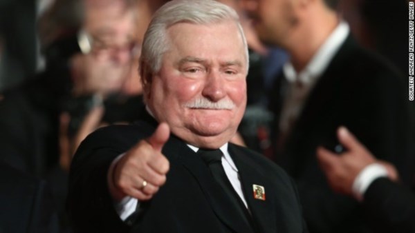 Lech Walesa, un (ex?) símbolo de la lucha contra el oscuro mundo tras la Cortina de Hierro...