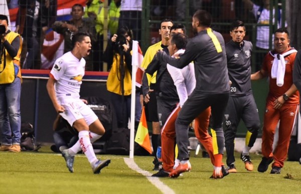 Liga de Quito venció 2-0 a San Lorenzo con doblete de Diego Morales en el grupo 6.