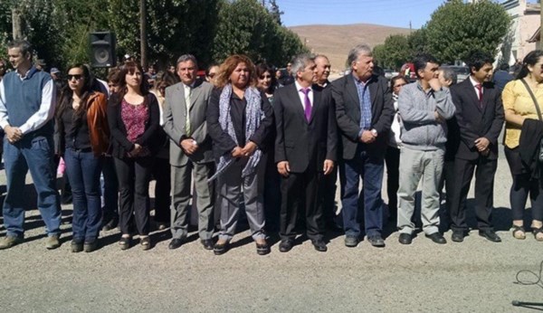El acto se desarrolló en la avenida principal de Costa.