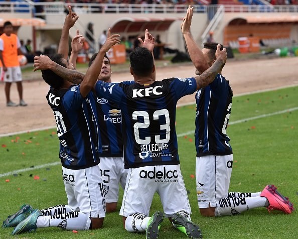 Somoza convirtió el gol de Independiente Del Valle en Arequipa.