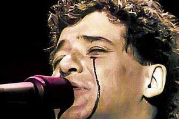 Miguel Abuelo, uno de los "padres" del rock nacional.