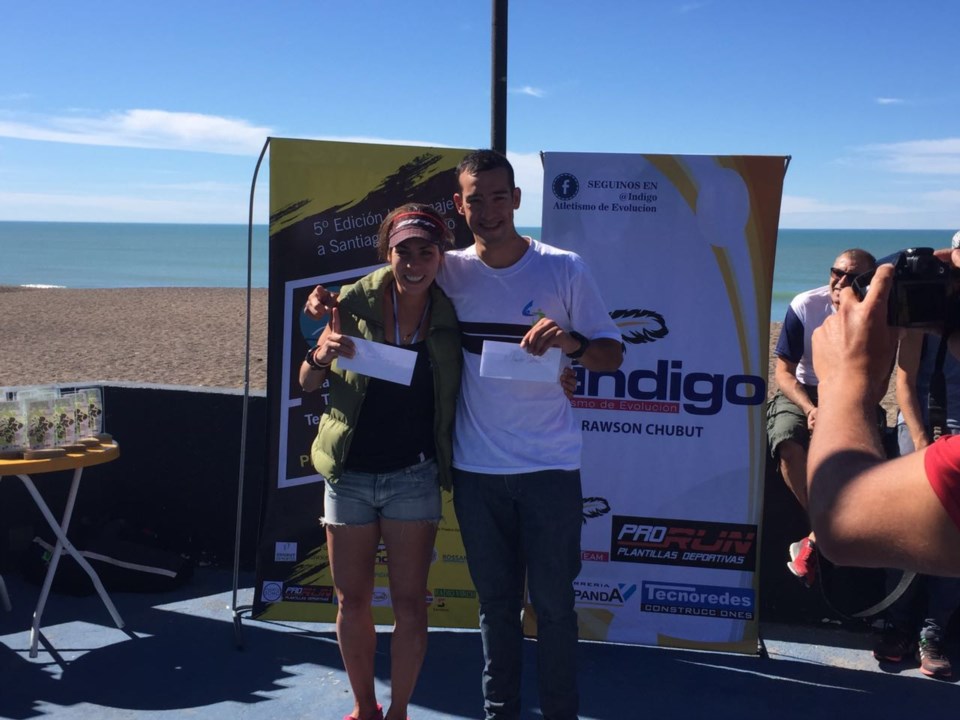 Malaspina y Costa son los campeones del Triatlón Patagónico.