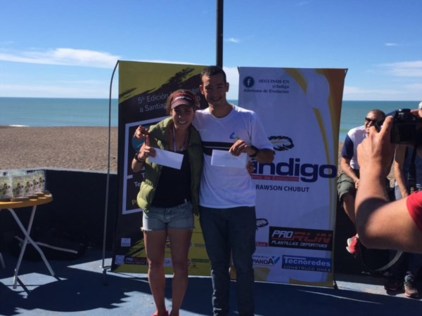 Malaspina y Costa son los campeones del Triatlón Patagónico.