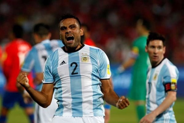 Gabriel Mercado llegó a la Selección por un imprevisto y hoy es titular inamovible en la defensa.