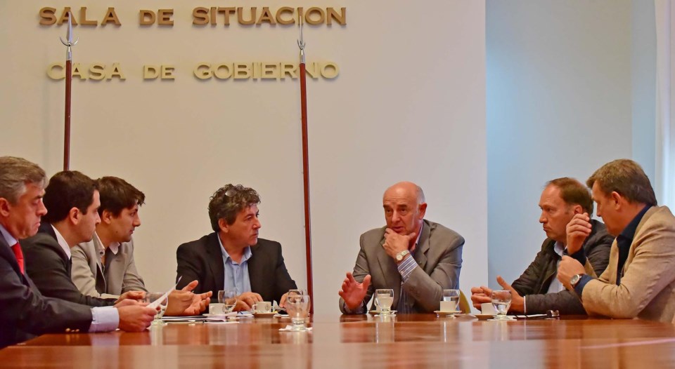 Rafael Williams encabezó la reunión con autoridades del PRO.