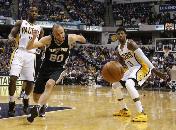 Los Pacers cortan la racha de 8 victorias seguidas de los Spurs.