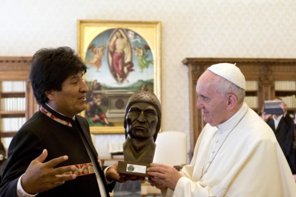 El Papa recibirá al presidente Evo en un claro respaldo al reclamo de Bolivia por la salida al mar que Chile rehúsa.