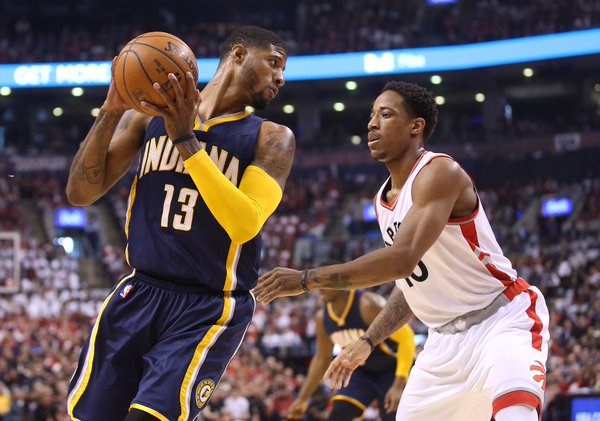 Los Raptors tomaron aire en la serie ante los Pacers al ganar en casa 98-87.