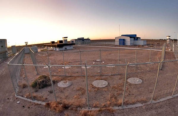 Flamante. Una postal de las instalaciones que desde hoy empezarán a alojar a los presos condenados. 