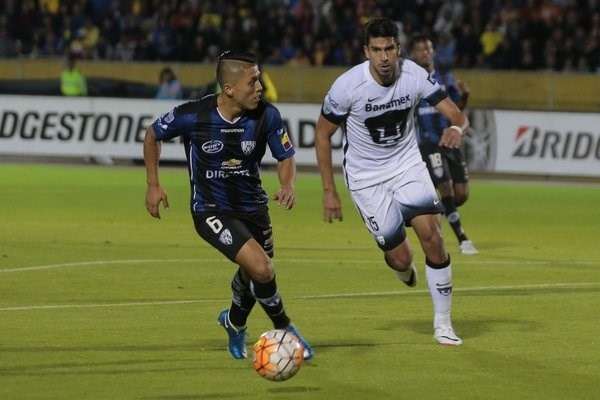 Independiente del Valle le ganó el primer capítulo a Pumas de UNAM.