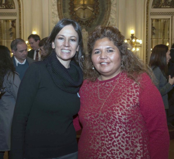 Huichaqueo se reunió con la ministra Stanley.
