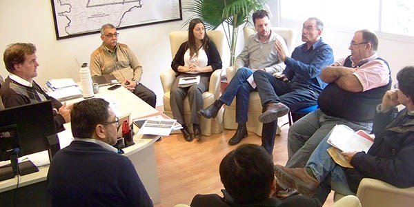 Esta fue la reunión donde se trató el tema con la participación de los equipos técnicos de  distintas  áreas.