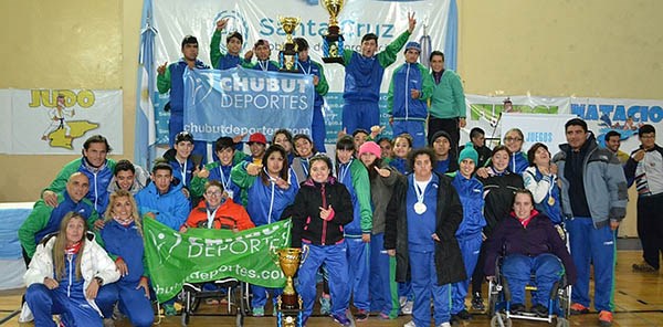 Los chicos discapacitados de Chubut también fueron protagonistas de los Juegos de la Patagonia y obtuvieron muy buenos resultados.