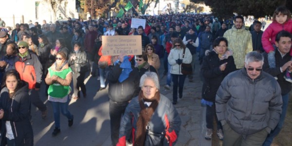 Trevelin se suma hoy a la marcha que también se hará en Esquel.