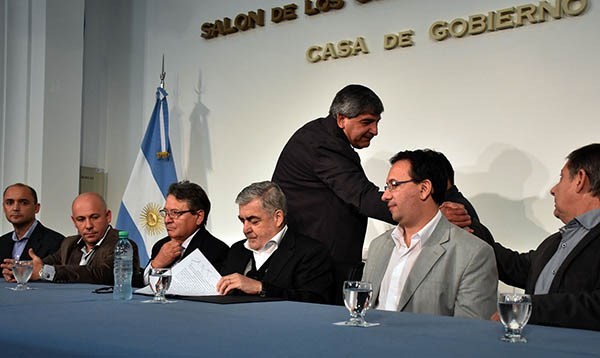 Con los intendentes. Tanto Maderna como Sastre  resaltaron que sus ciudades volvieron a ser tenidas en cuenta en la agenda de gobierno.