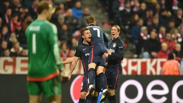 Griezmann aprovechó una contra para el empate parcial. Ese gol vuelve a poner al "Aleti" en una final como en 2014.