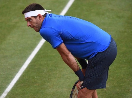 Del Potro se quedó afuera del certamen de Quenn's, Inglaterra, en primera ronda.