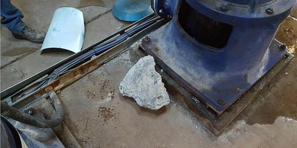 Los destrozos fueron en la sala de bombas del predio ubicado en Avenida de los Trabajadores y Ruta 25.