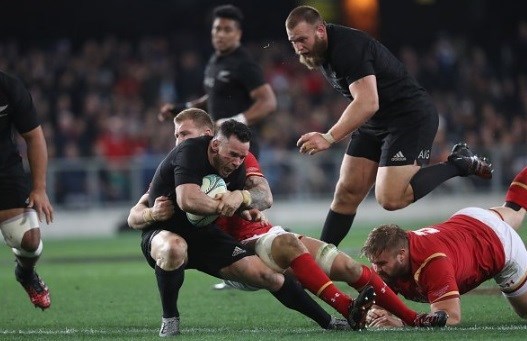 Los All Blacks aplastaron a Gales en un Test Match: el resultado final fue 46-6.