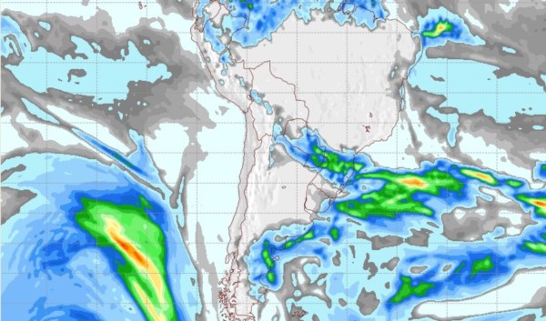 El viernes ya se estima una disminuición de las precipitaciones