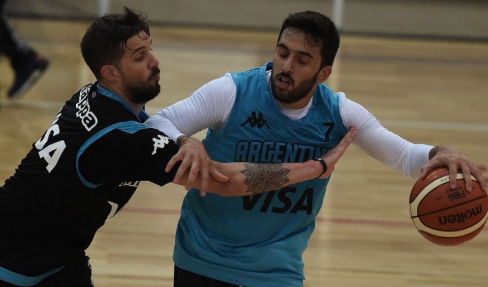 La Selección Argentina de Básquet se pone a punto para los JJ.OO, en Las Vegas.