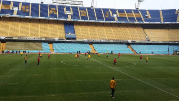 En el amistoso de suplentes, Boca le ganó a Danubio 3 a 0 (Palacios y Carrizo -2-).
