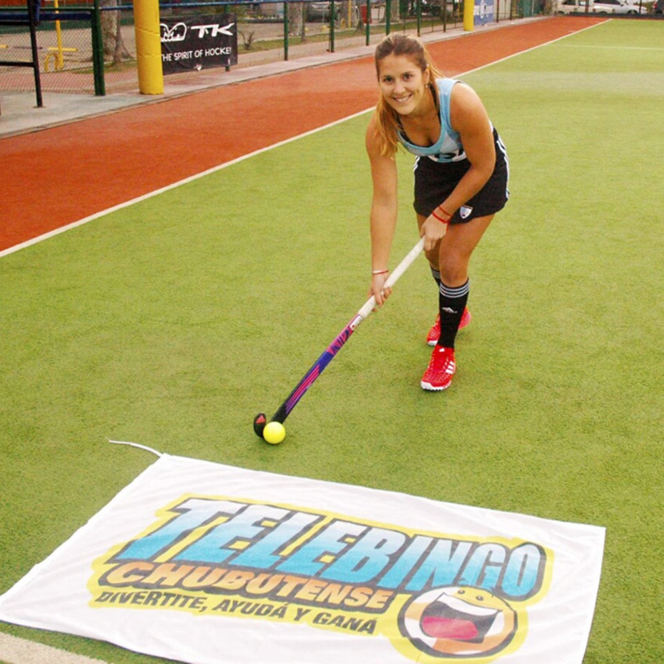 Julia Gomes Fantasia será la imagen del Telebingo y Chubut Deportes.