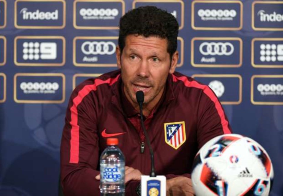"No le cierro la puerta a la Selección, todo puede ser", afirmó Simeone.
