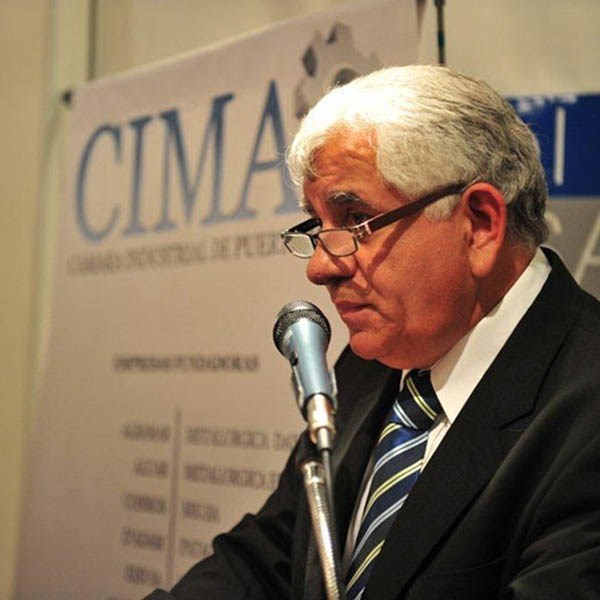 Oscar Dethier, presidente de la Cámara Industrial de Puerto Madryn.