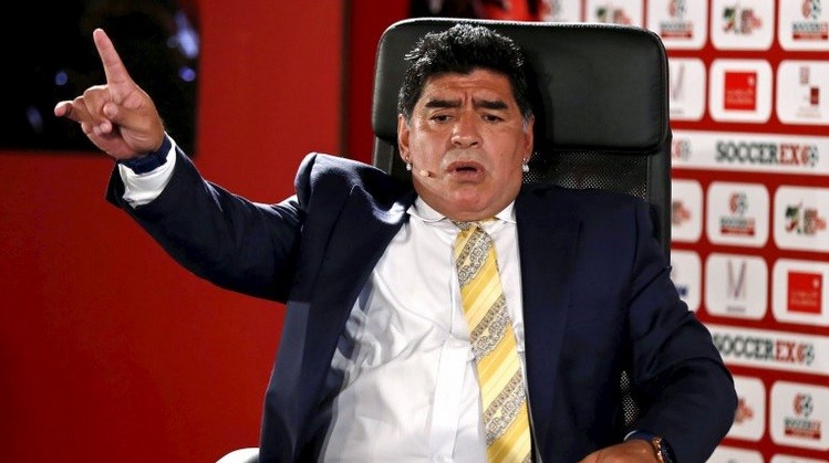 Maradona renovó sus críticas a la FIFA.