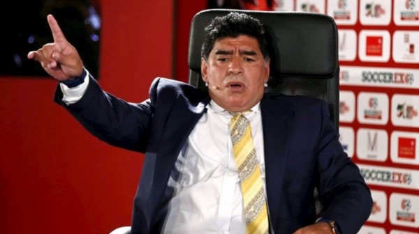 Maradona renovó sus críticas a la FIFA.
