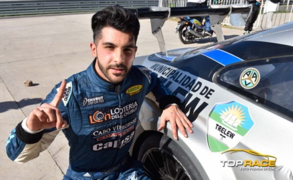 Lucas Valle y la sana costumbre de la "pole" en Termas.
