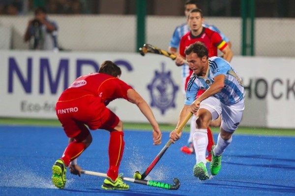 La final será el jueves: Argentina-Belgica. Los Leones derrotaron al bicampeón olímpico, Alemania 5-2. Los belgas a Holanda, 3-1.