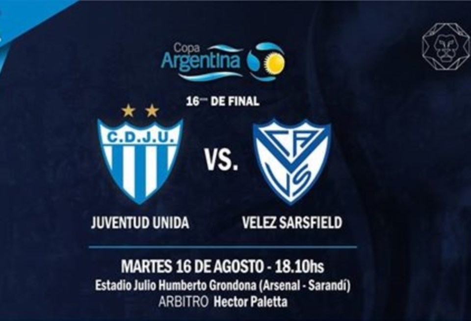 Nuevo choque entre equipos de distintas divisiones: Juventud Unida vs. Vélez.