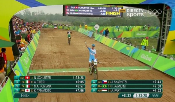 Final de la actuación argentina en Río. 25° puesto para el colonense Catriel Soto en mountain bike.
